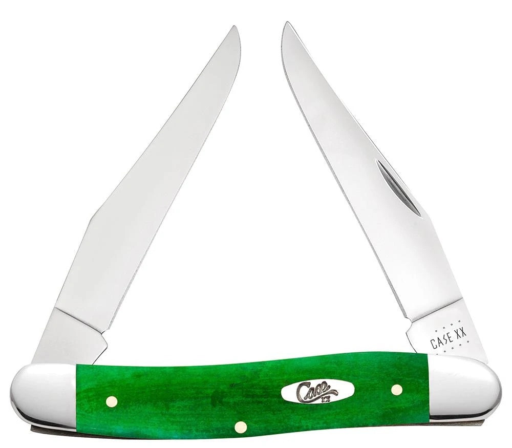 Case Brilliant Green Bone Smooth Muskrat