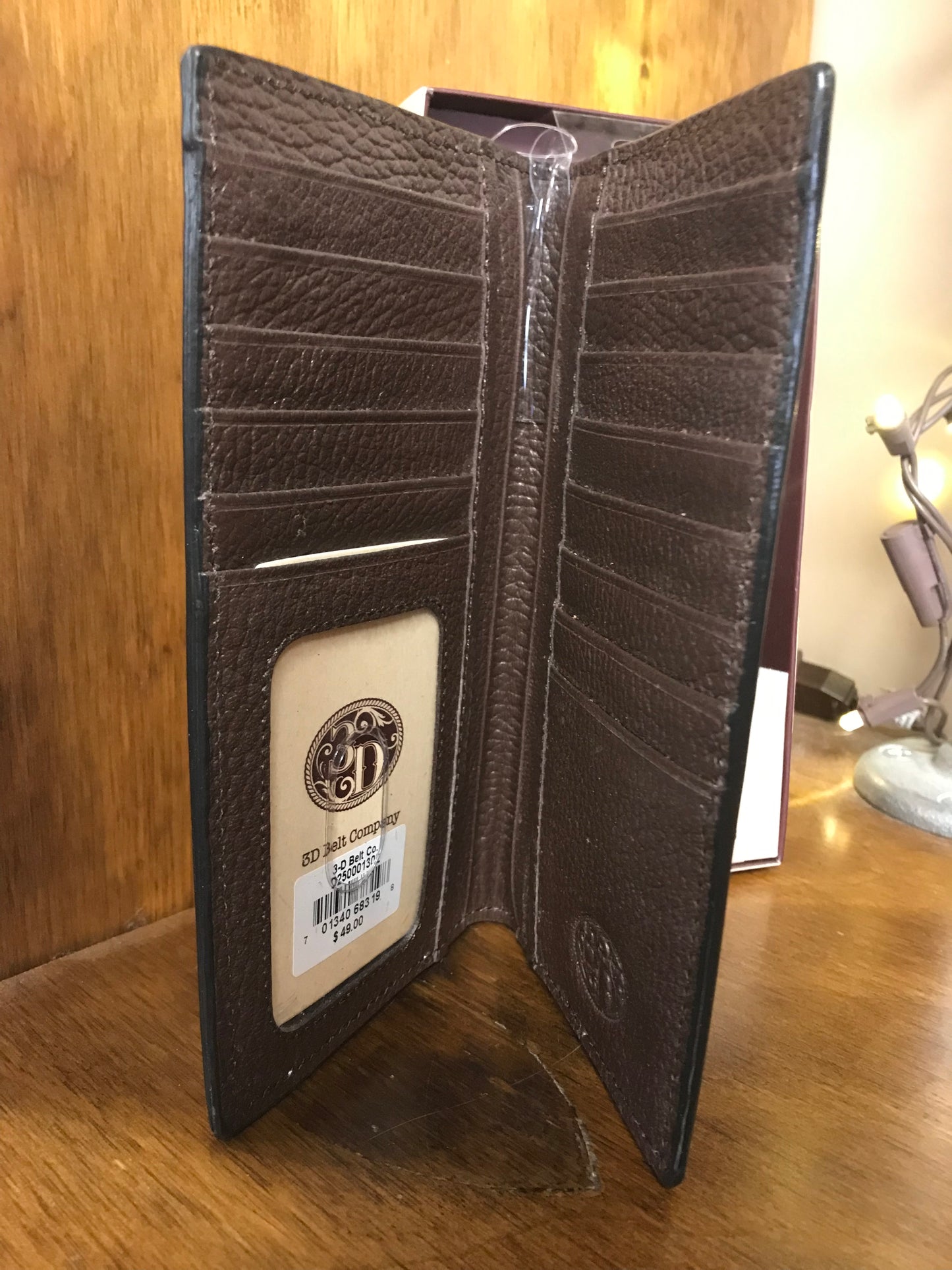 3D Belt Company Hand Tooled Rodeo Wallet (1302)