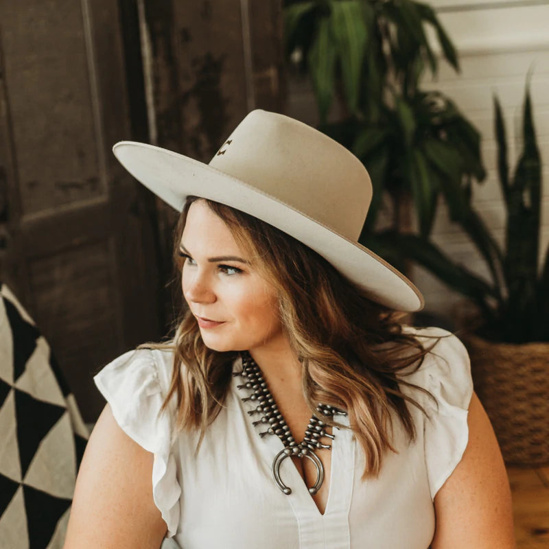 Charlie 1 Horse Desert Drifter Hat Bone L