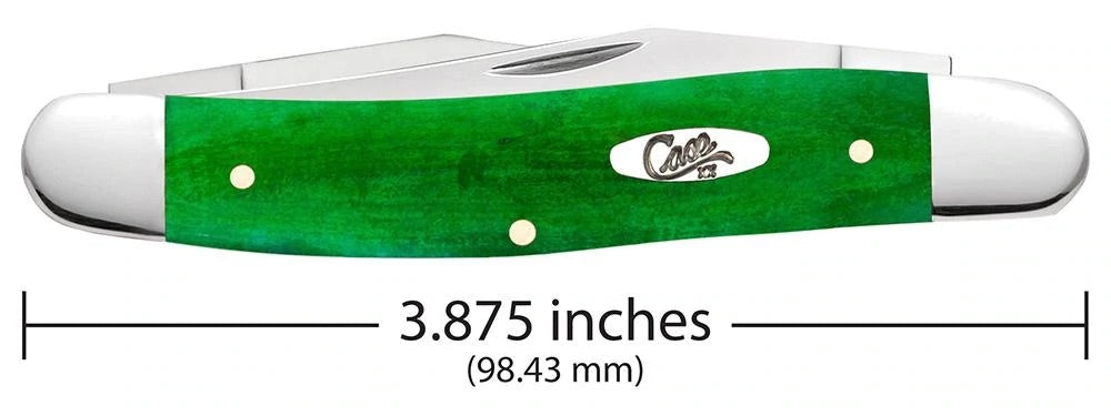 Case Brilliant Green Bone Smooth Muskrat