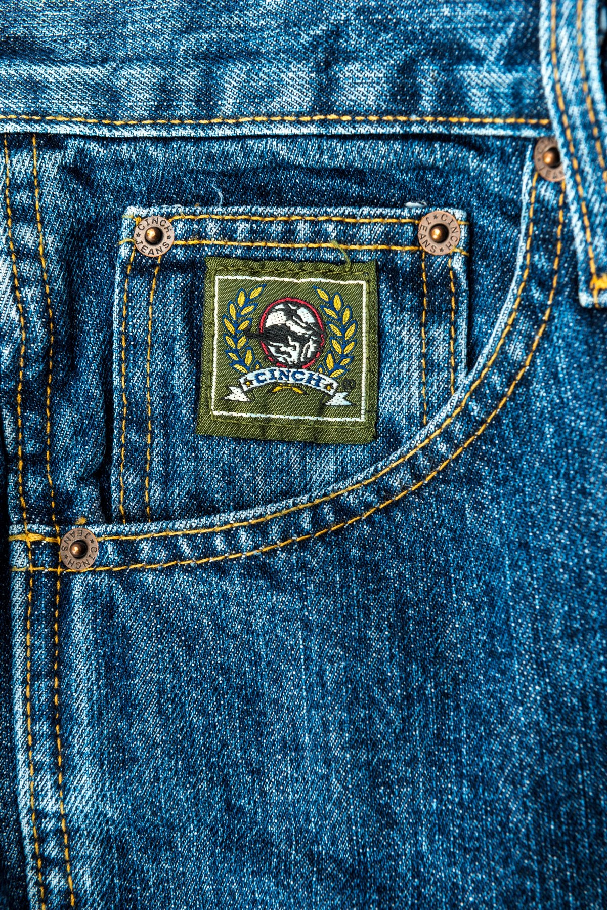 Cinch Men’s Relaxed Fit Green Label Jeans- Dark Wash (0002)