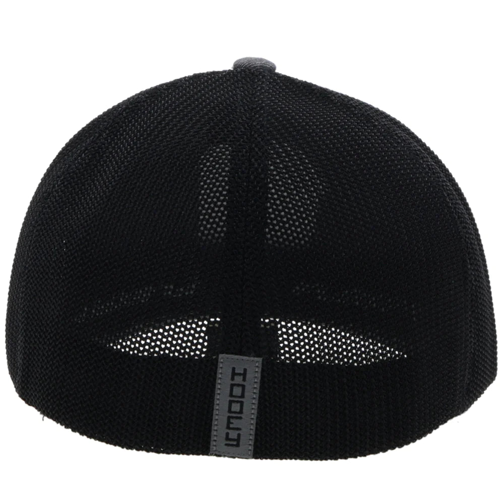 Hooey Cheyenne Flexfit Grey/Black Cap