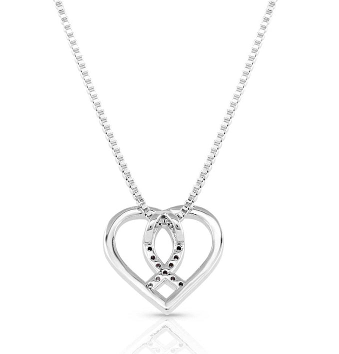 Faith Within Crystal Necklace (ffnc5536)