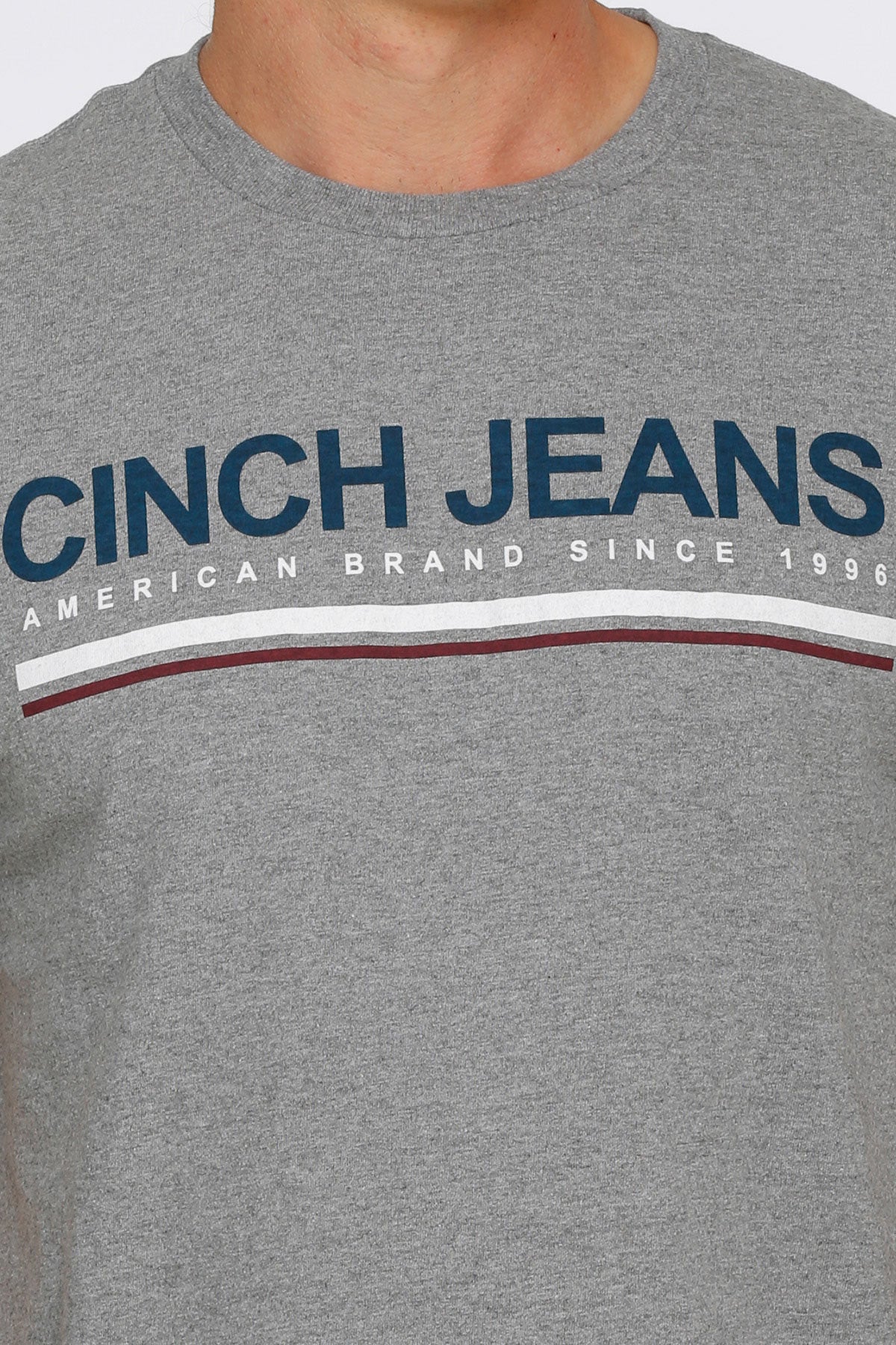 Men’s Cinch Patriotic Logo Tee
