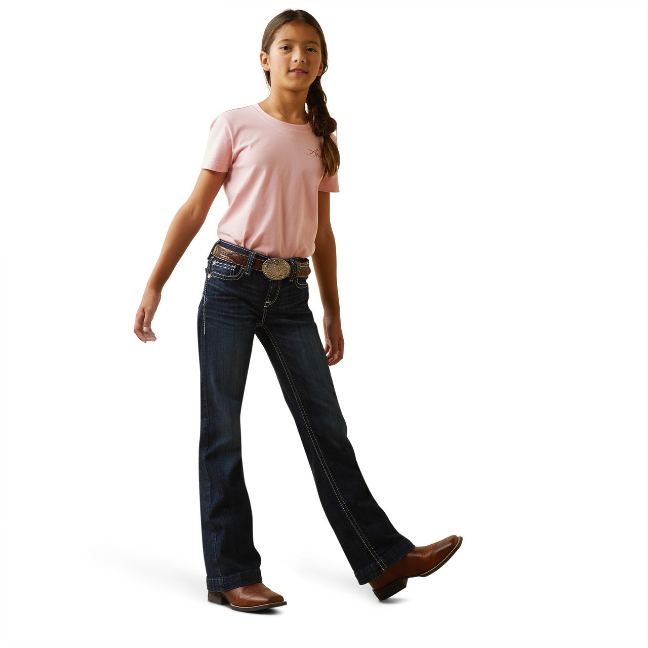 Ariat Girls R.E.A.L. Ryki Wide Leg Jean (3205)