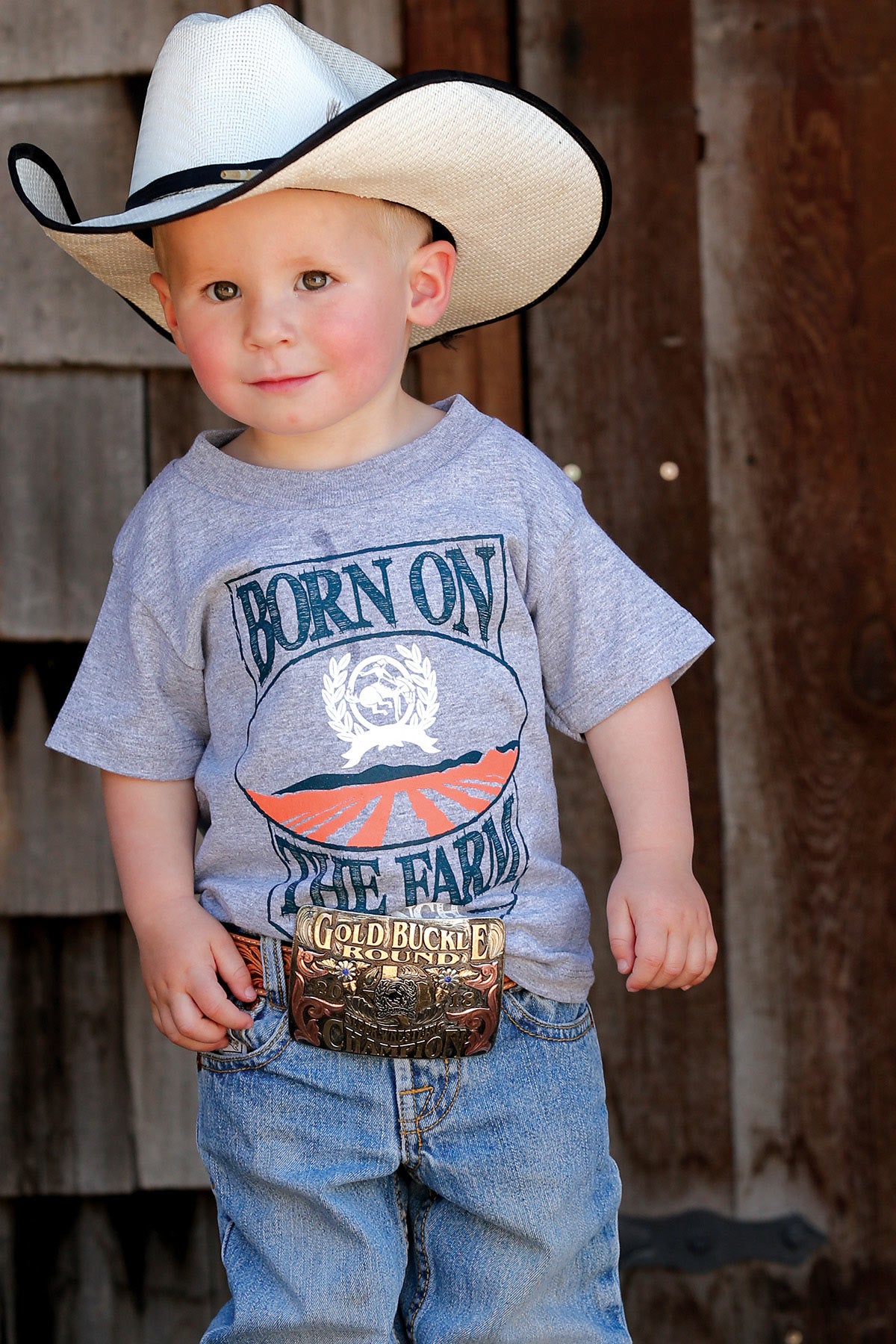 Born on the Farm Infant Toddler Shirt