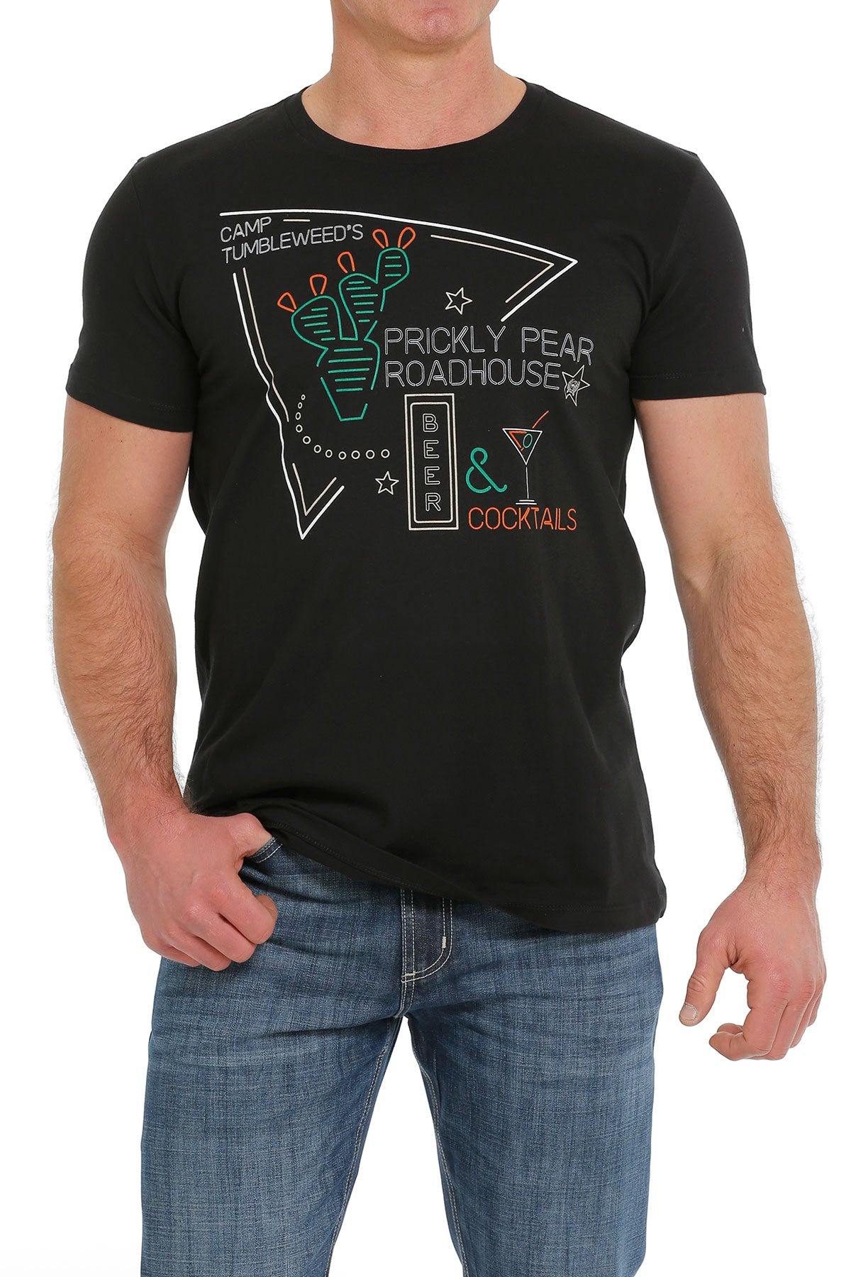 Cinch Prickly Pear Roadhouse Tee