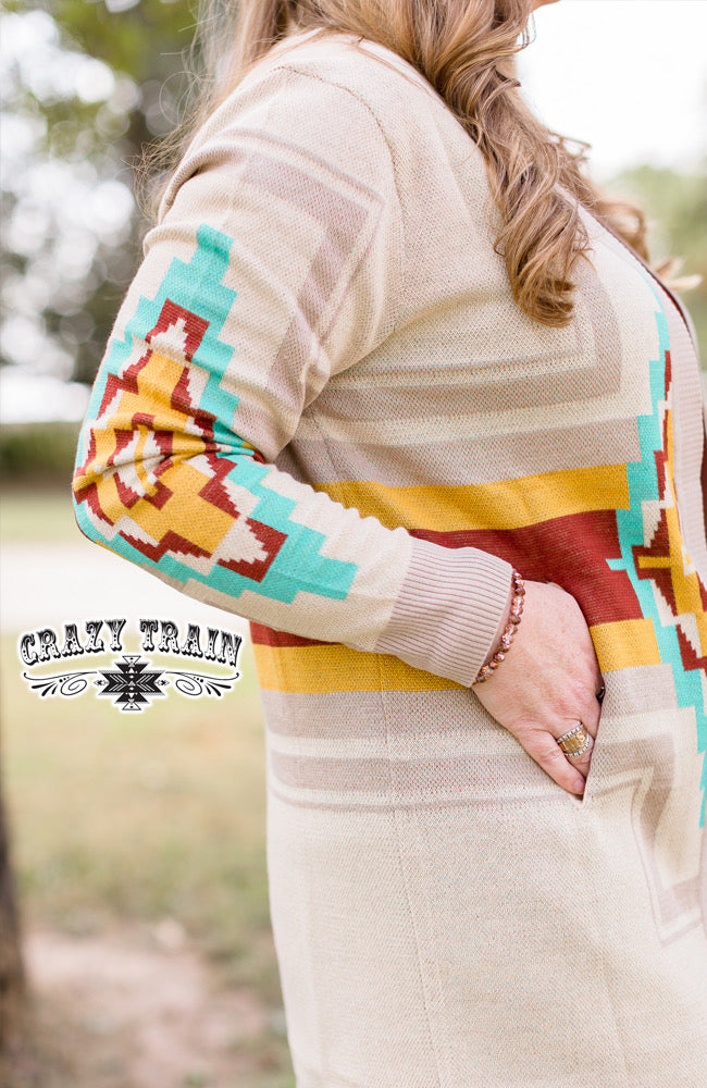BUFFALO TRAIL CARDIGAN