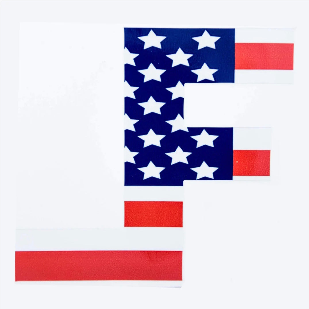 Lane Frost Flag Sticker