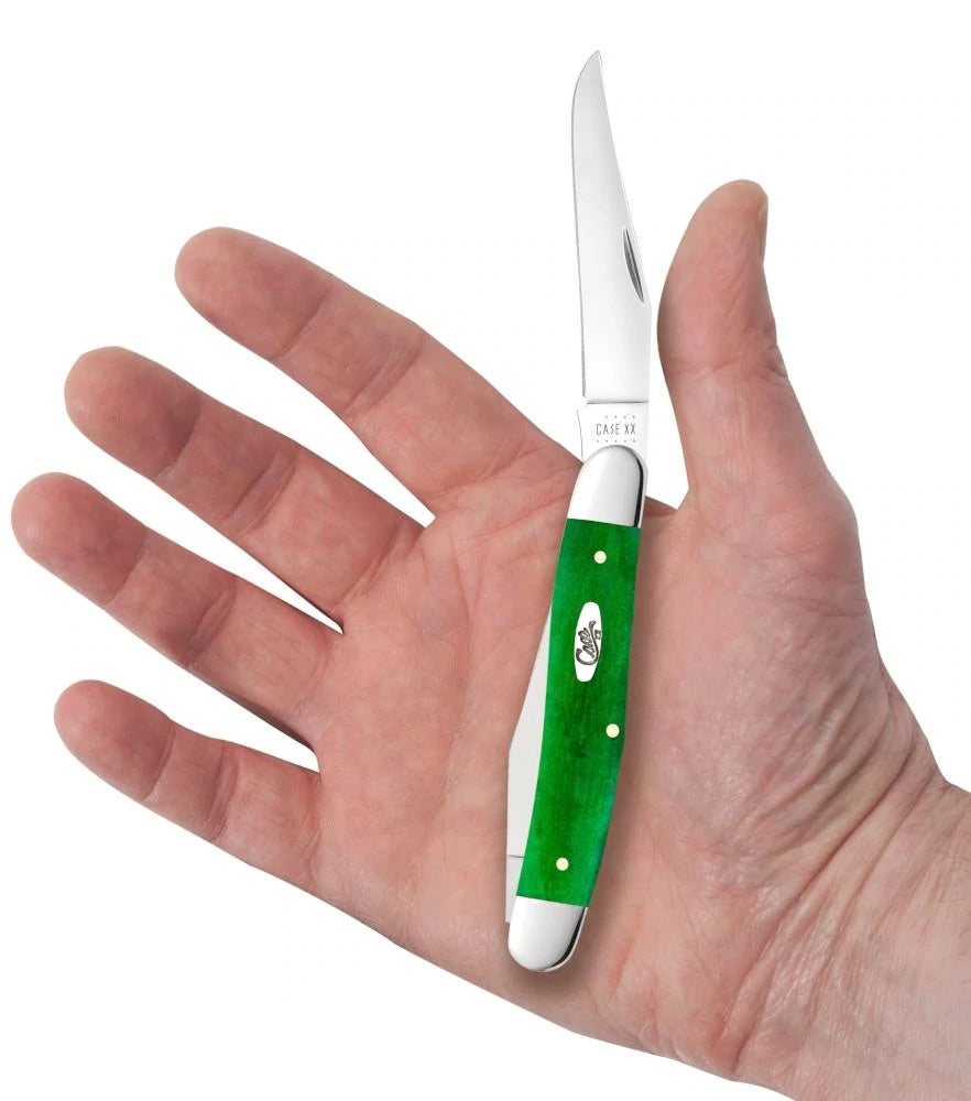 Case Brilliant Green Bone Smooth Muskrat