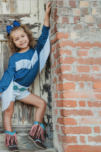 Denim Long Sleeve Onesie