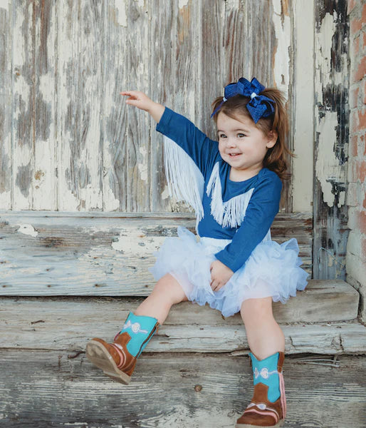 Denim Long Sleeve Onesie