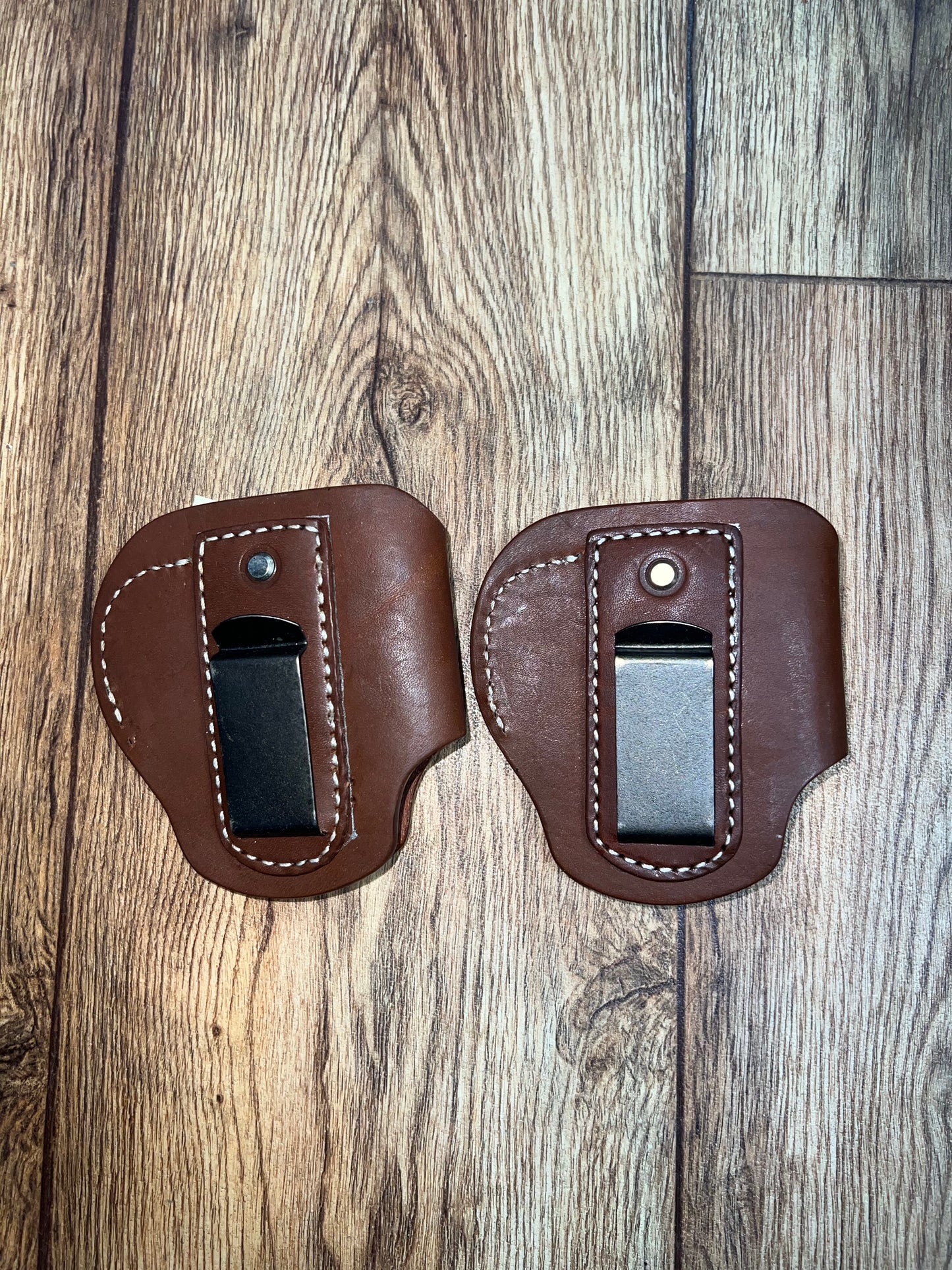 Ranger Belt Brown Leather Gun Holster