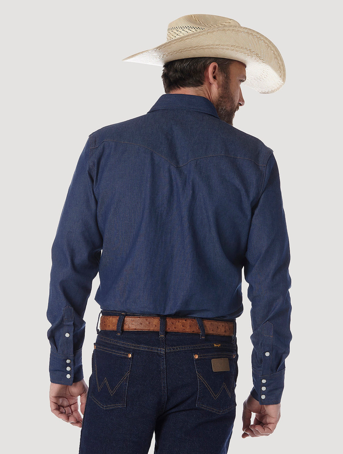 Cowboy Cut Denim Shirt (70119)
