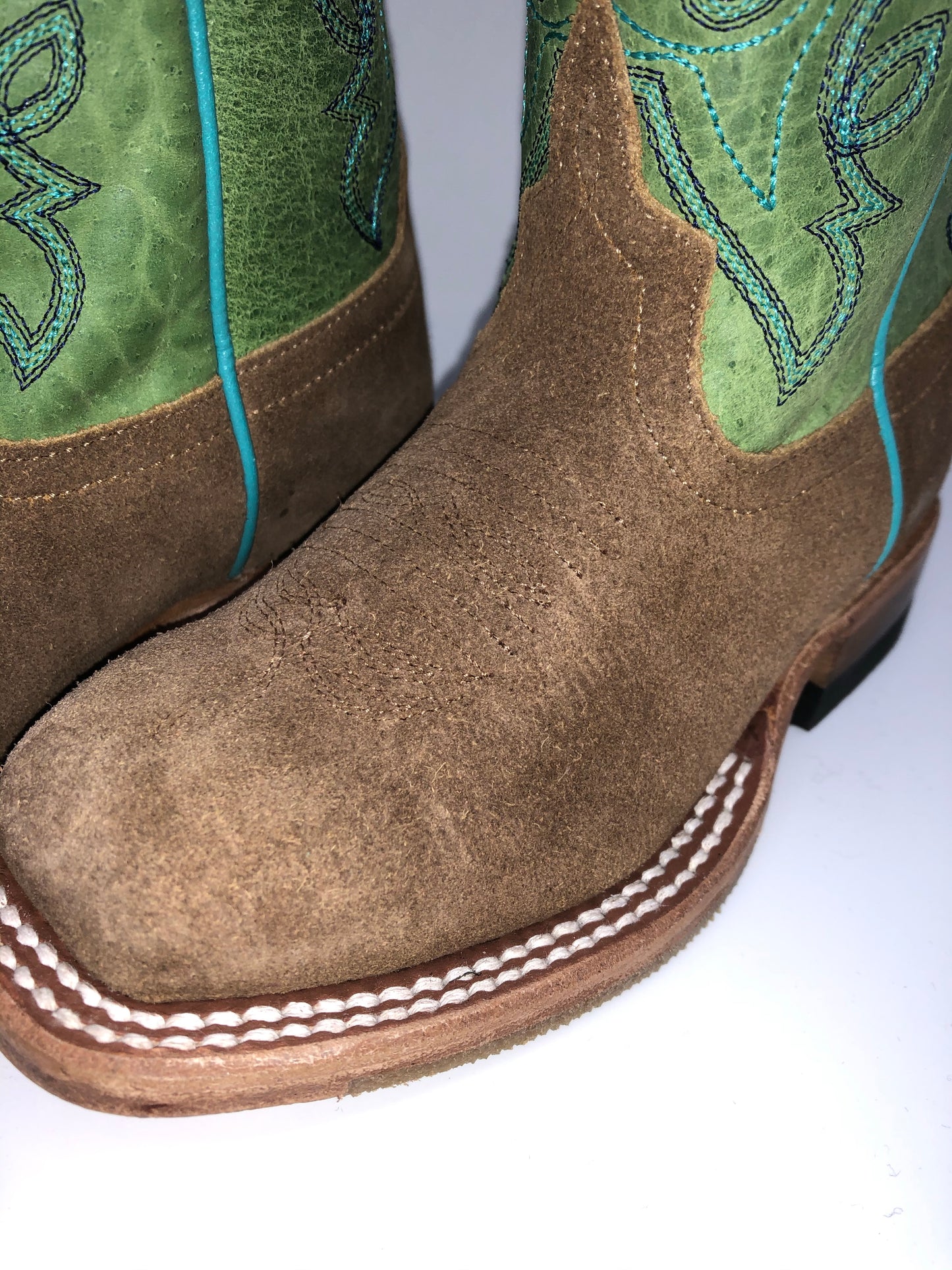 Anderson Bean Rough Out Kids Boots (7092)