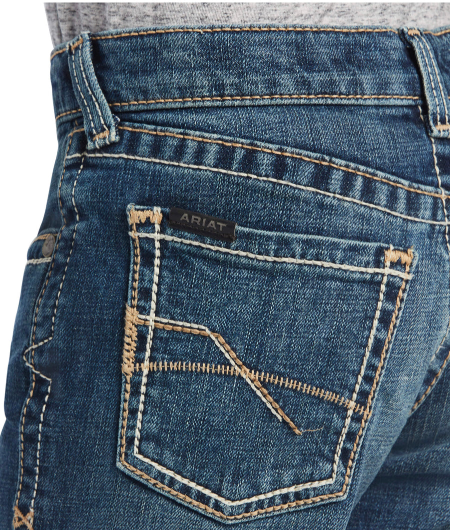 Ariat Kids B5 Slim Wilson Stackable Straight Leg Jean