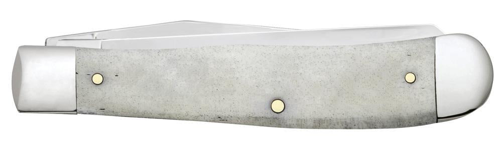 Grandpa Gift Tin Embellished Smooth Natural Bone Trapper (10373)