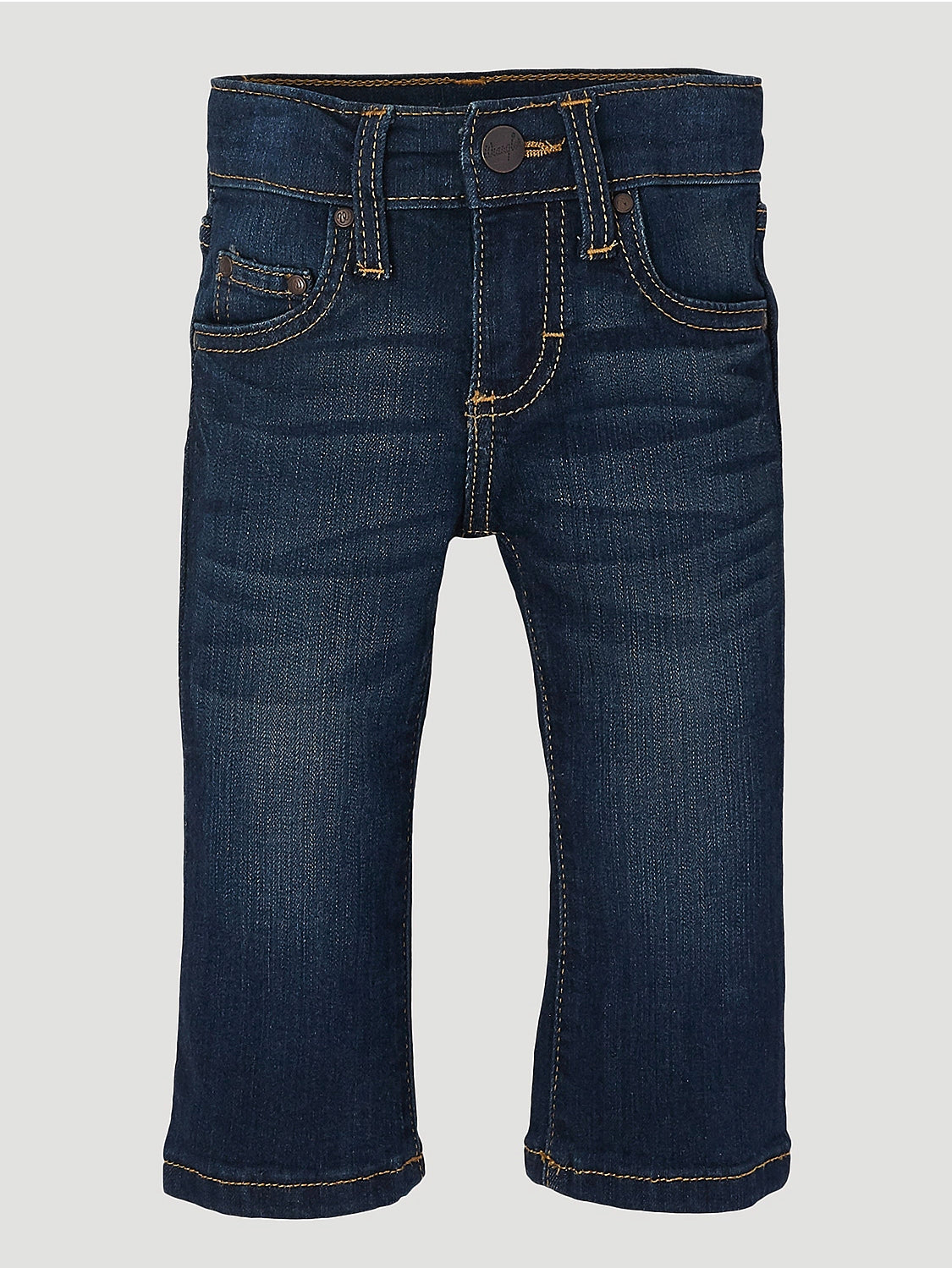 Wrangler BABY BOY ADJUSTABLE WAIST WESTERN JEAN IN DARK BLUE (PQJ136D)