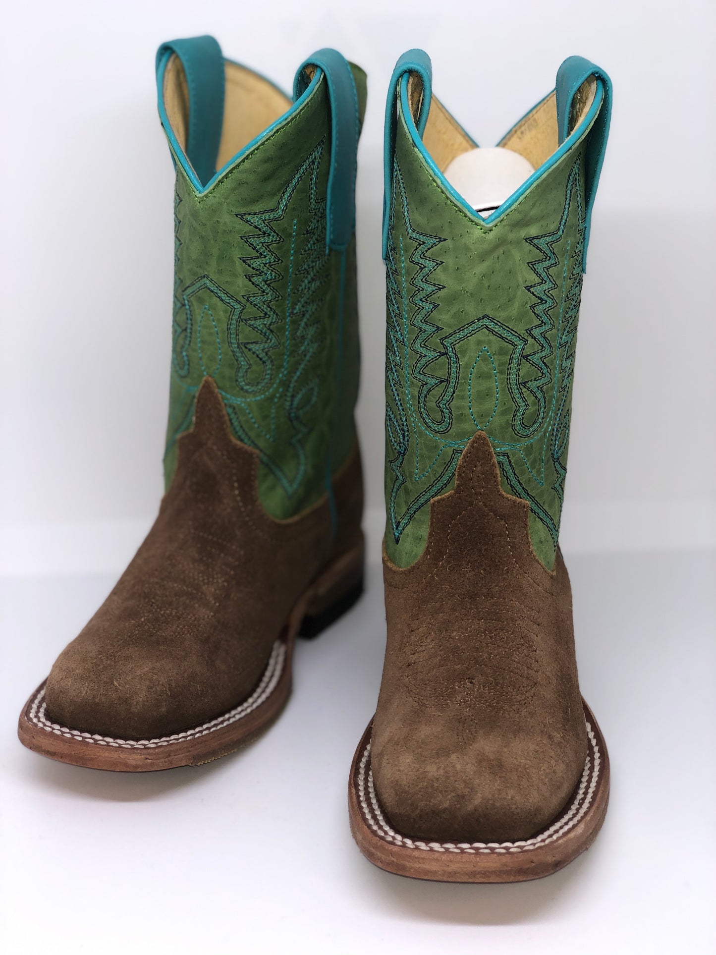 Anderson Bean Rough Out Kids Boots (7092)