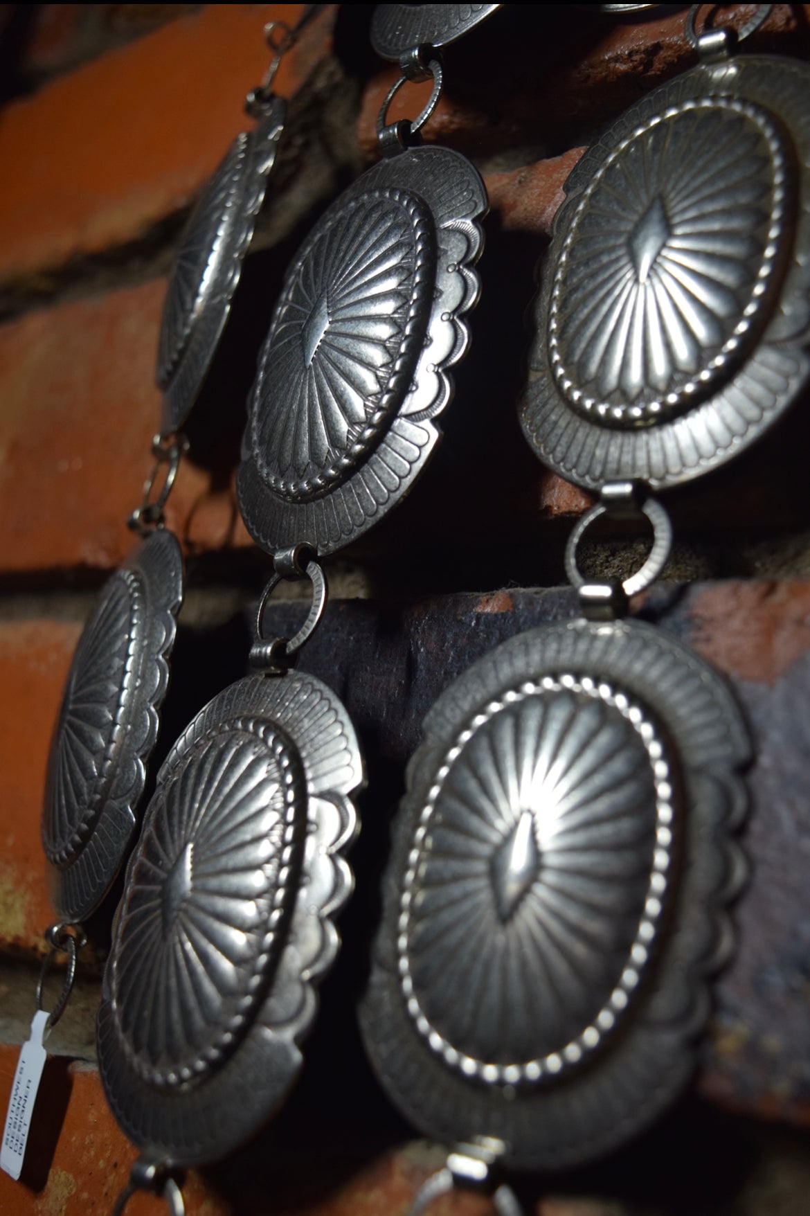 Gracie Nickel Silver Concho Belt