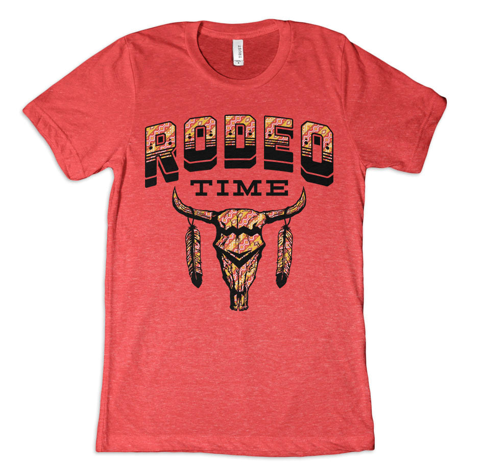 Dale Brisby TRIBAL RED RODEO TIME T
