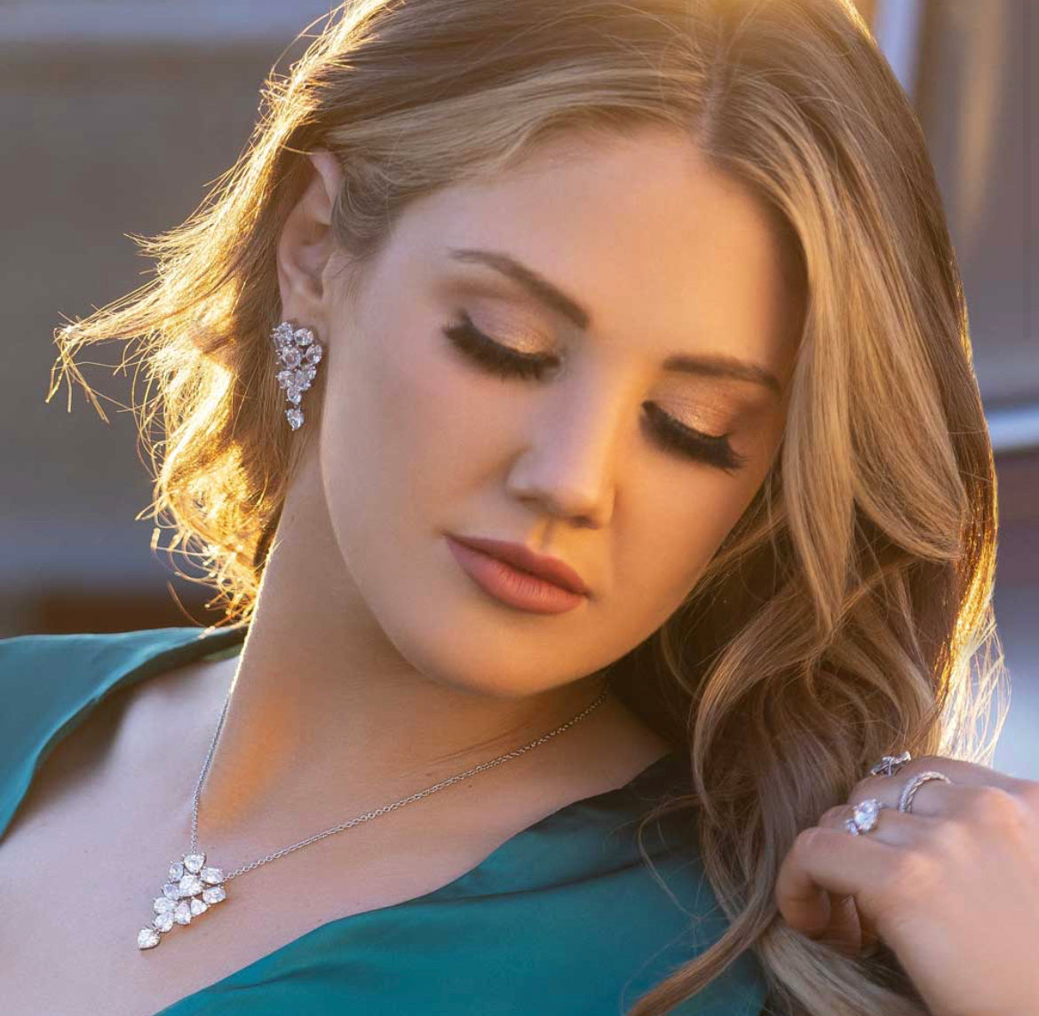 Rock the Night Crystal Necklace