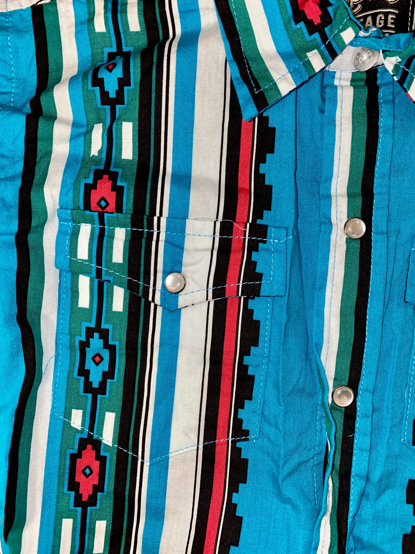 Roper Vintage Boys Serape Stripe Shirt (0404)