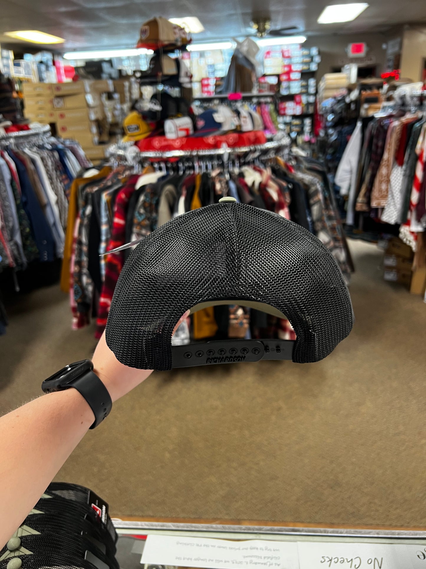 Iron Stob Ranch Leather Patch Cap