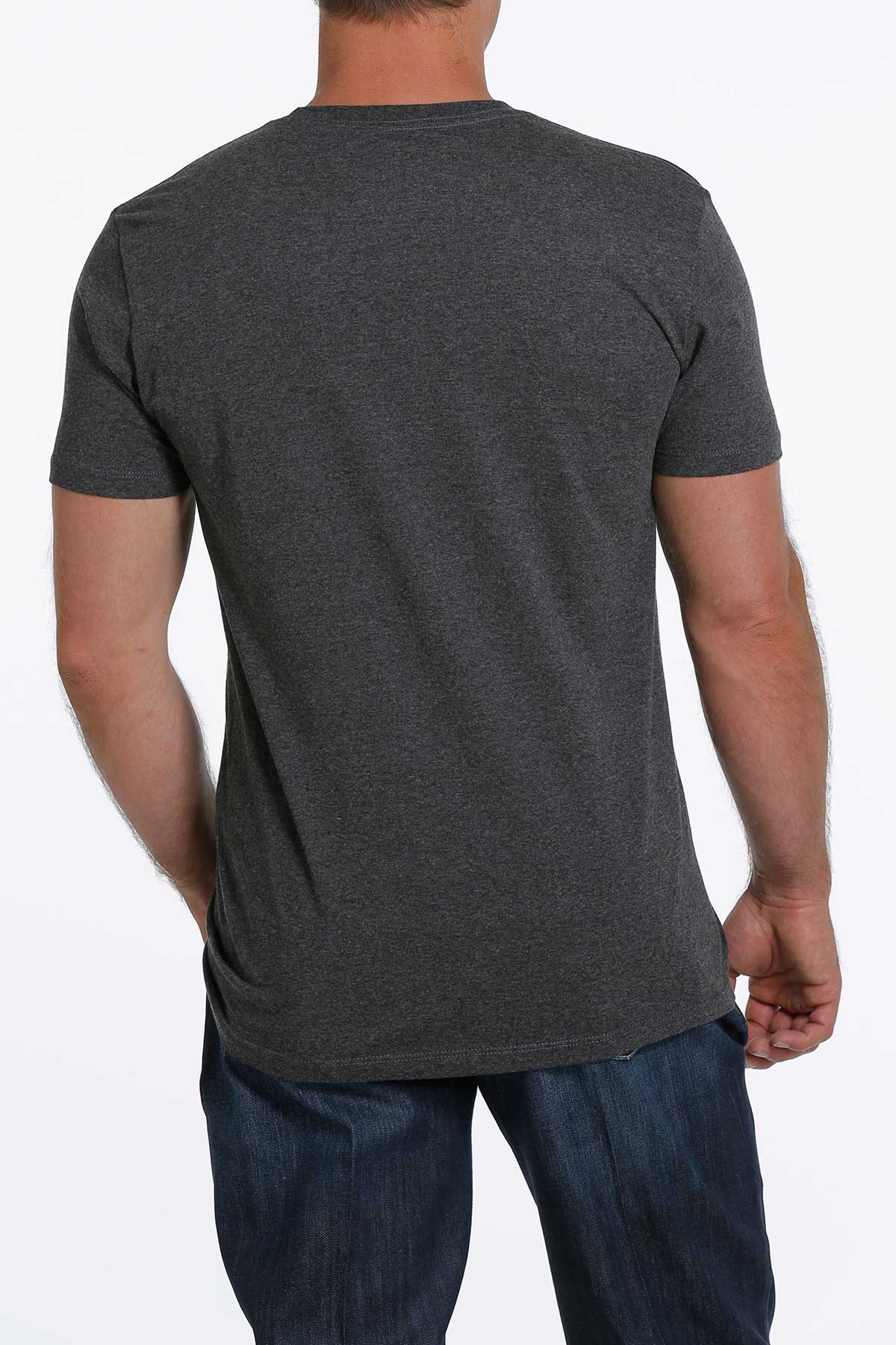 Cinch Men’s Heather Gray Tee (0455)