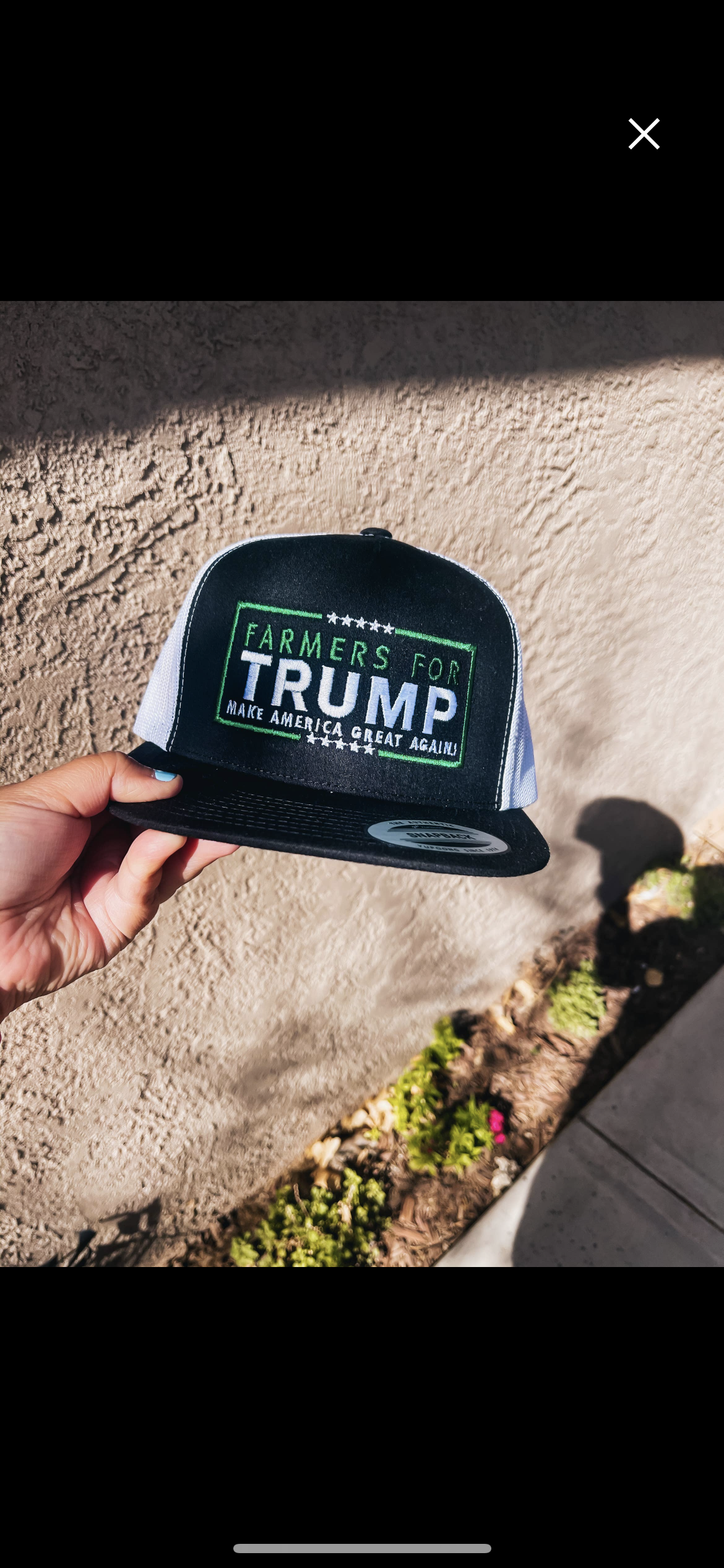 Farmers For Trump Cap