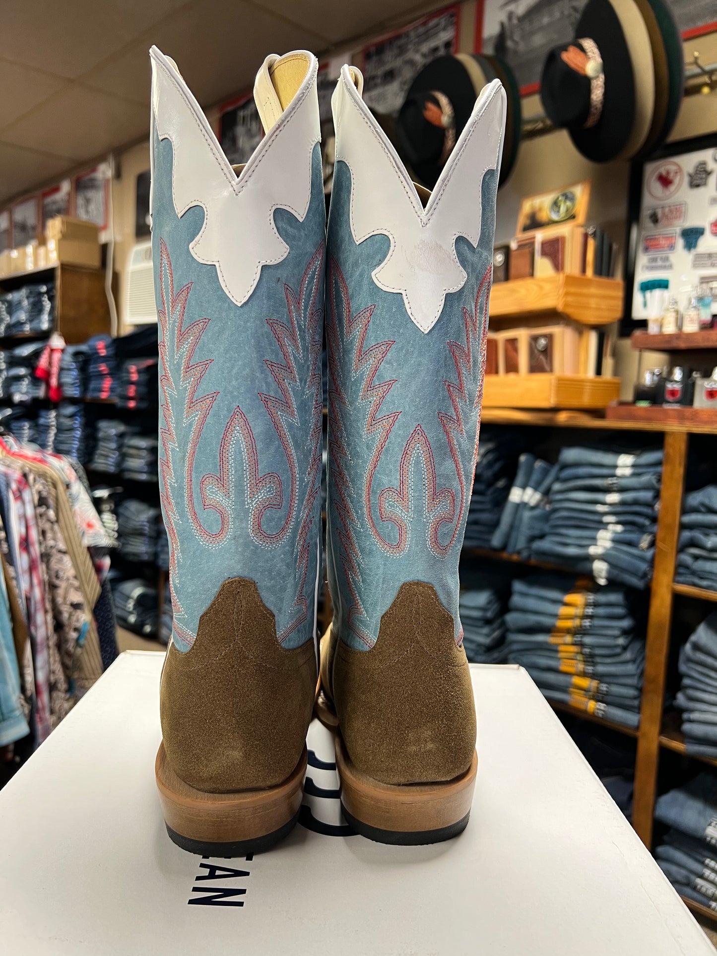 Anderson Bean Kids Coyote Sand Rough out Boots (7096)