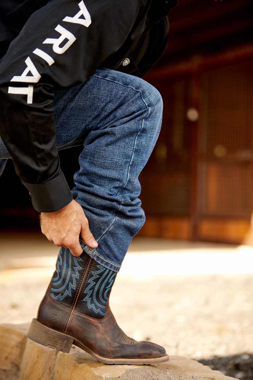 Ariat top ranch boots