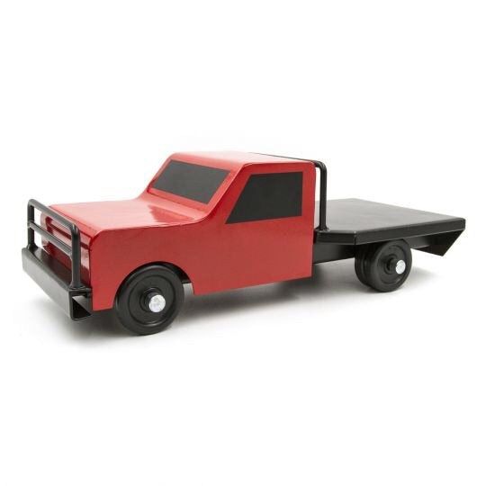 Toy truck best sale on flatbed