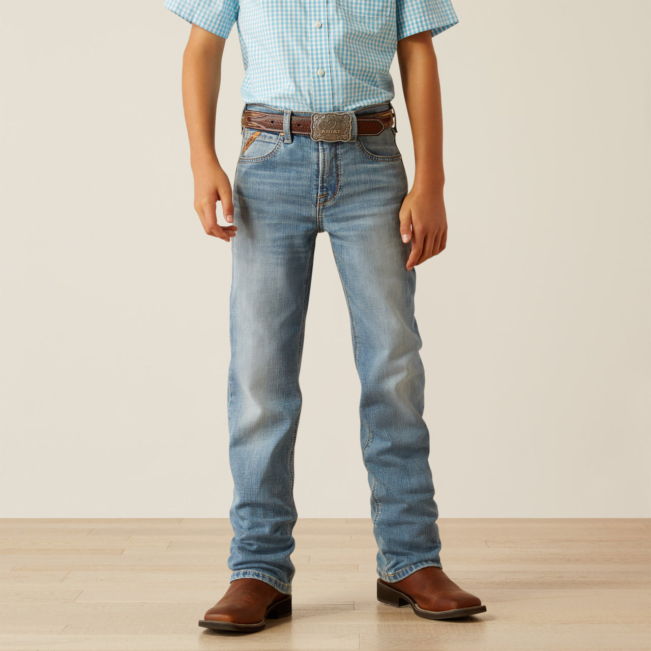 B4 Relaxed Jones Boot Cut Jeans