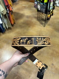 Challenger Leather Praying Cowboy Belt