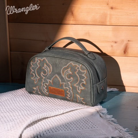 Wrangler Boot Stitch Cosmetic Bag