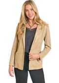 Gold Glitter Blazer
