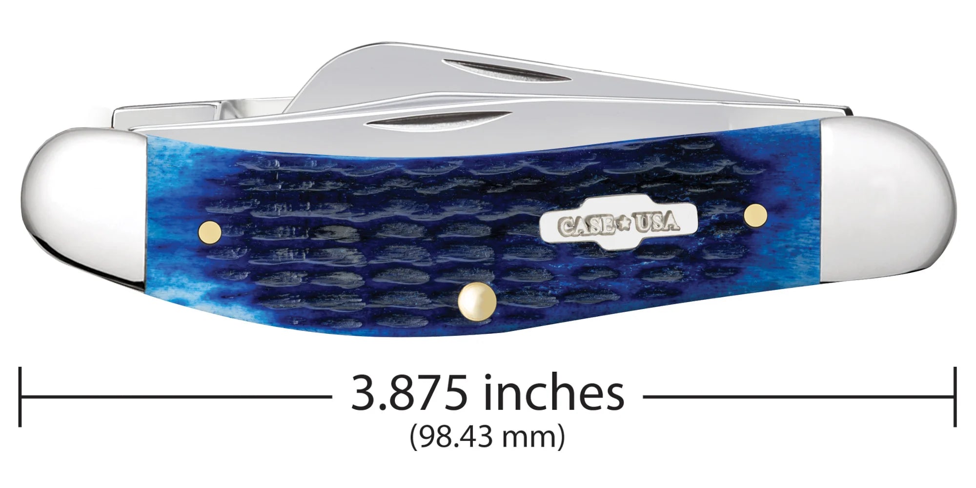 Rogers Corn Cob Jig Blue Bone Sowbelly