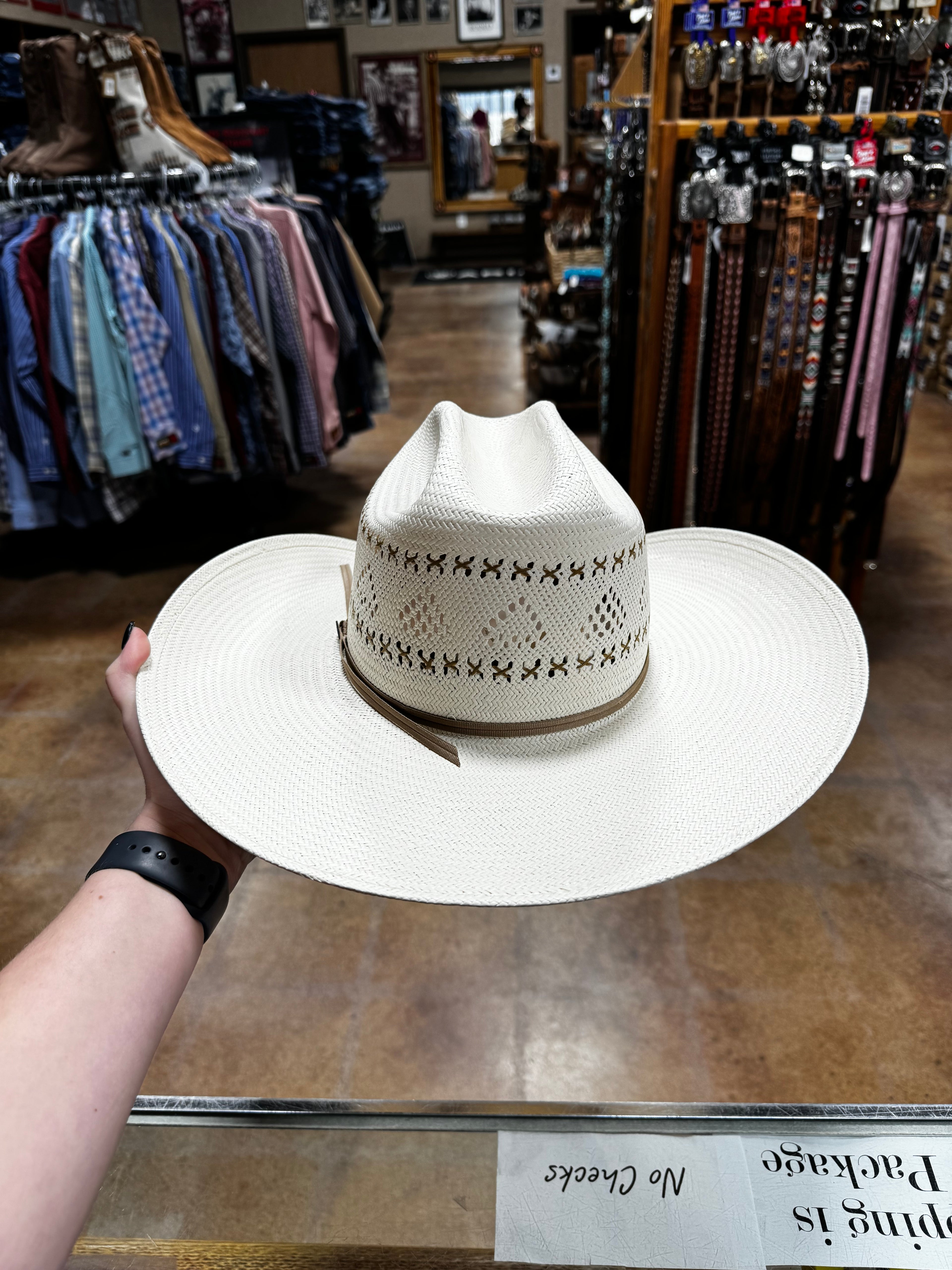 Resistol Black Ridge Straw Hat