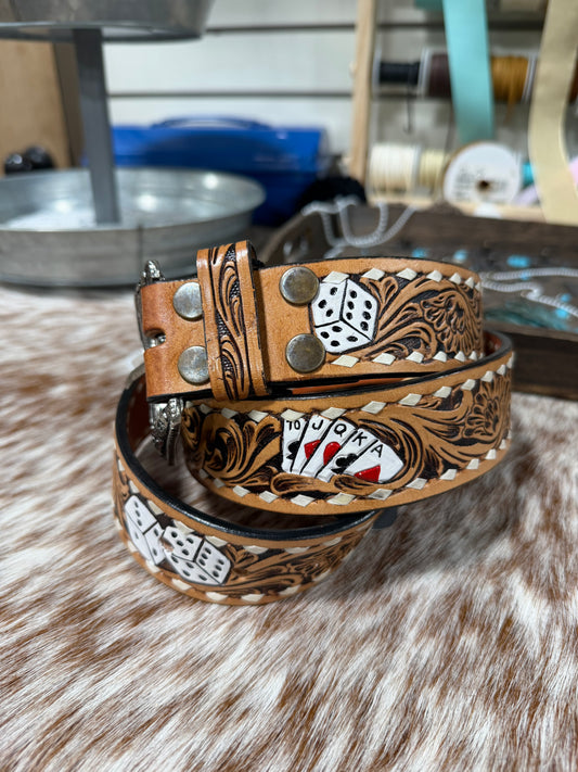 Aced Dice Belt