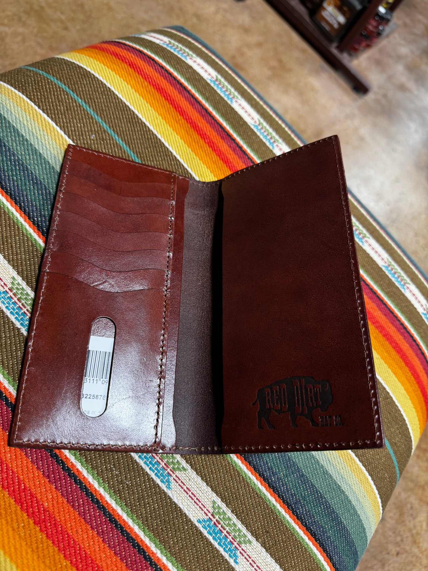 Red Dirt Hat Green Aztec Rodeo Wallet (76w3)