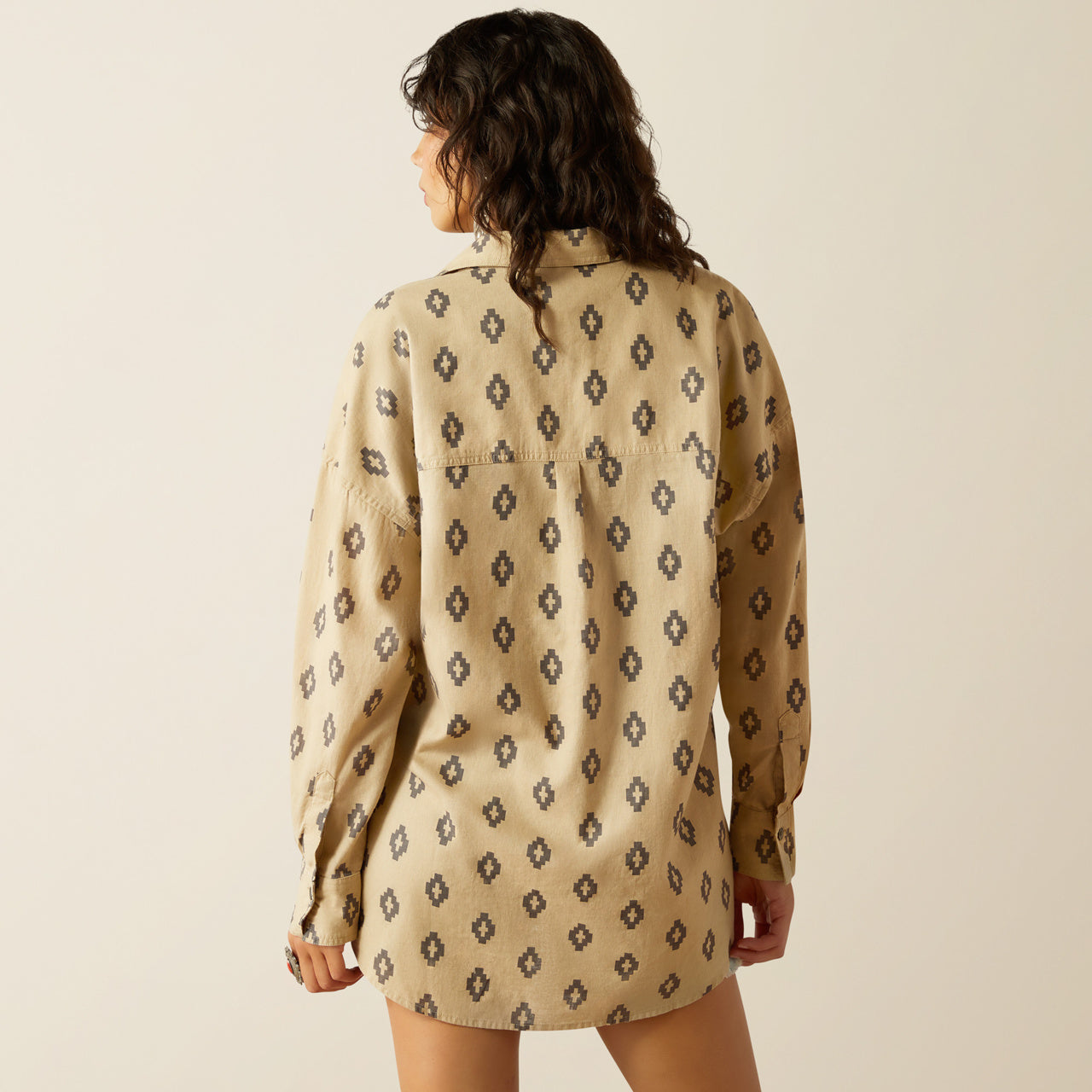 Poppy Summer Overshirt Shirt in Isela Southwest Print