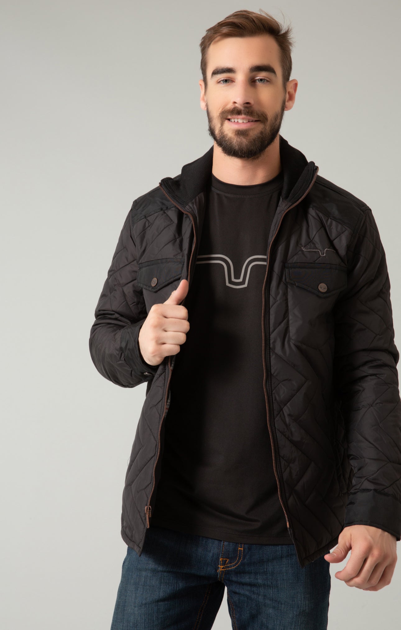 Kimes Skink Black Jacket