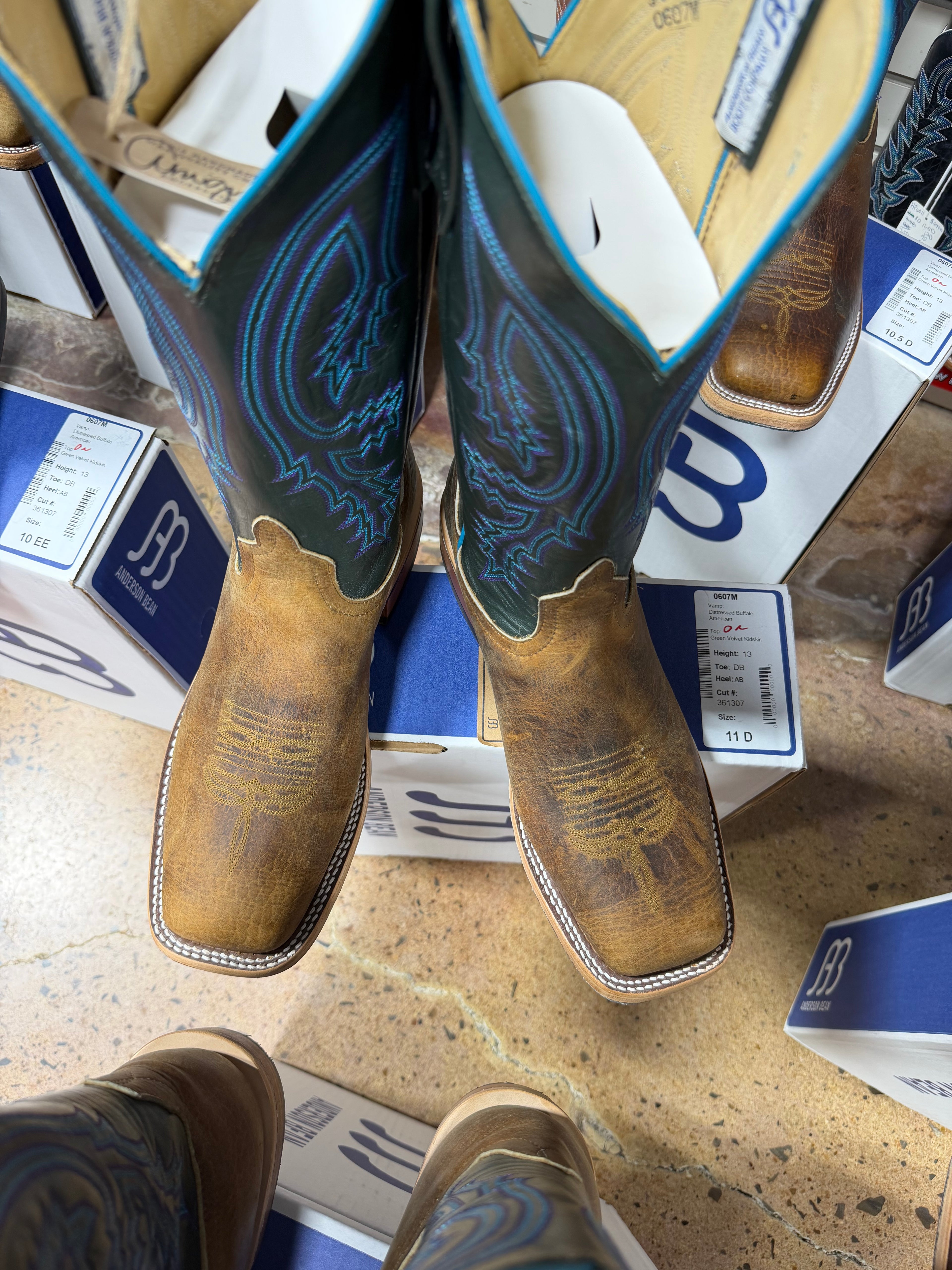 Anderson Bean Distressed American Buffalo (0607M)
