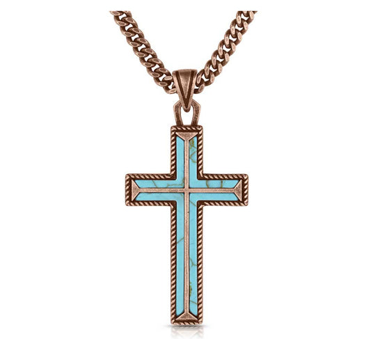 Eternal Life Cross Necklace