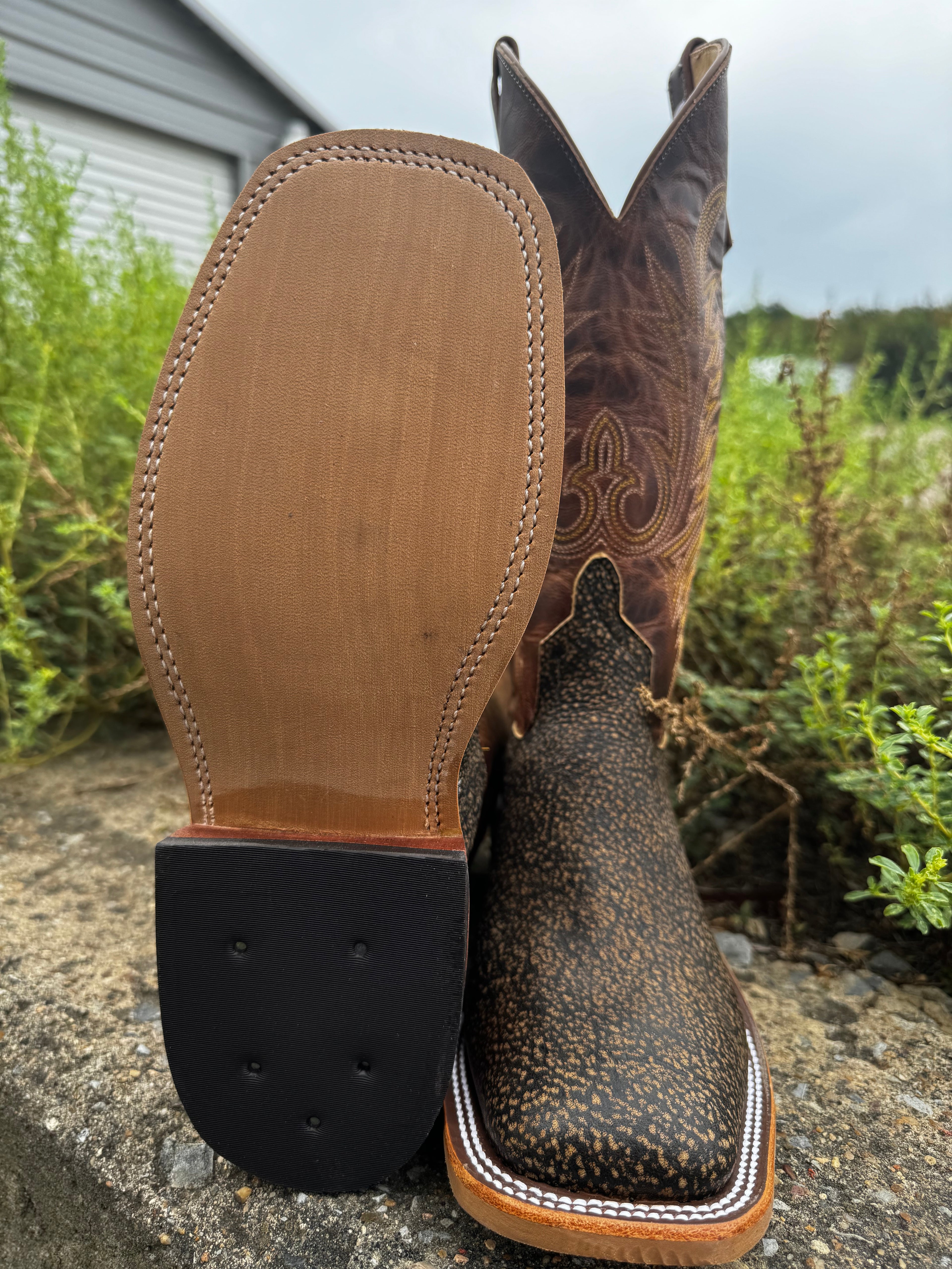 Anderson Bean Antique Saddle Safari Giraffe (340562)