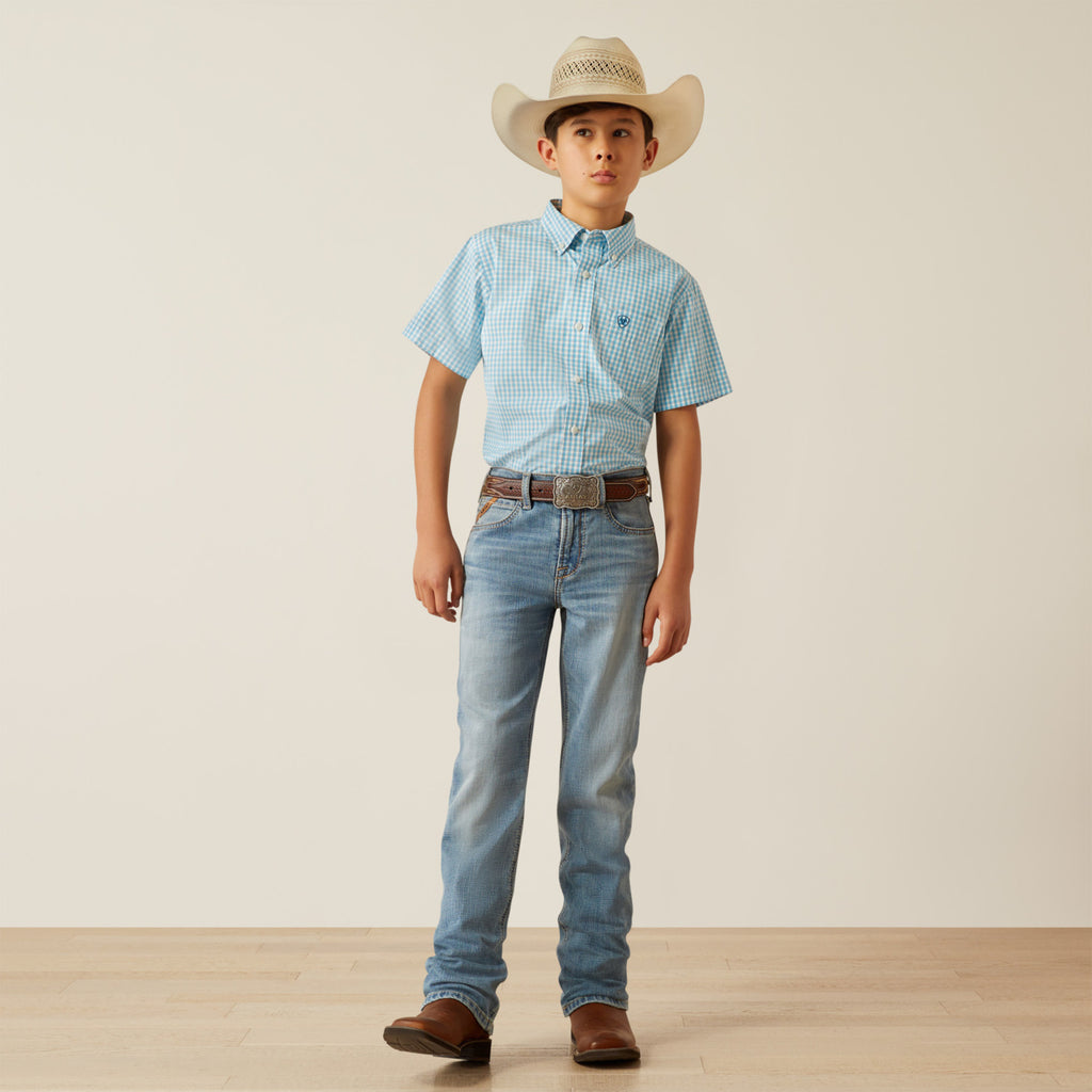 B4 Relaxed Jones Boot Cut Jeans