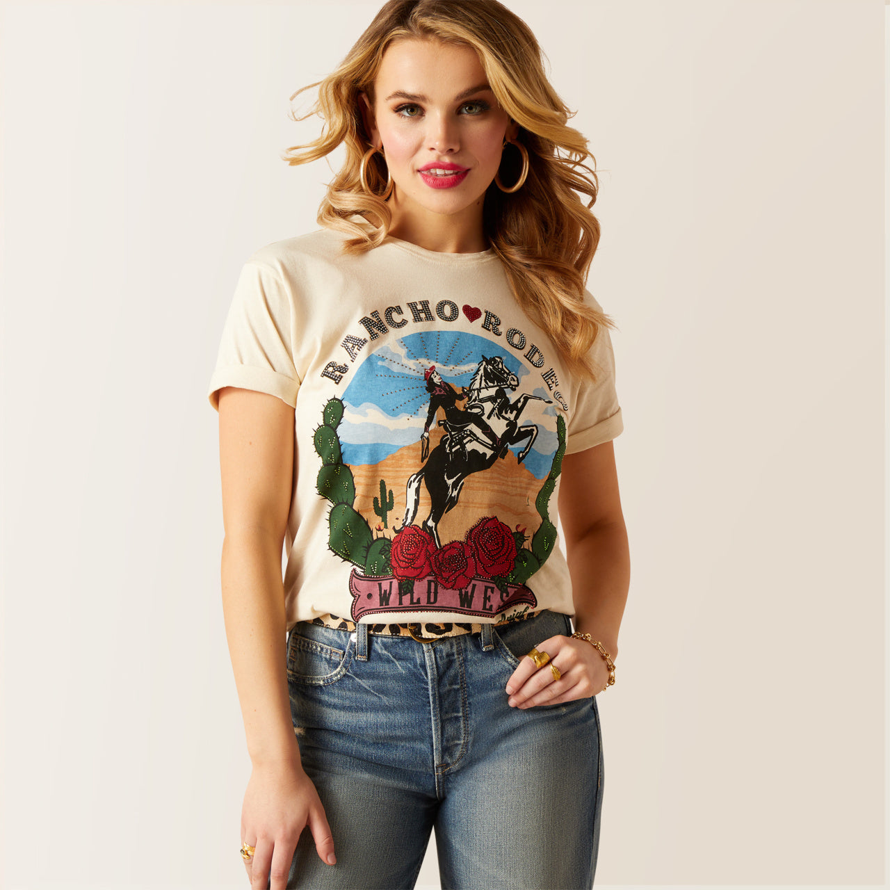 Women’s Rancho Rodeo SS Tee (7246)