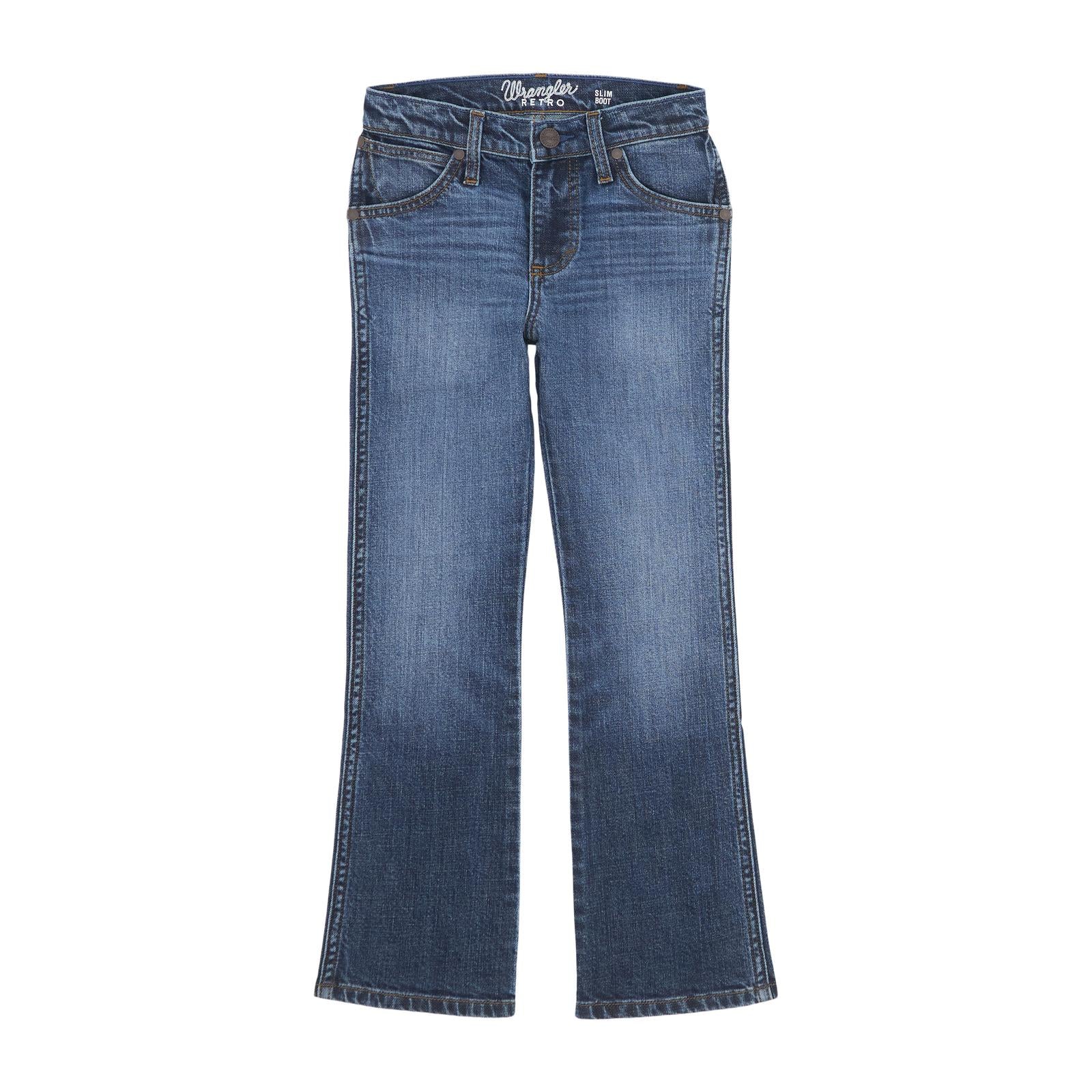 Boys Wrangler Retro® Slim Boot Jean - Moore