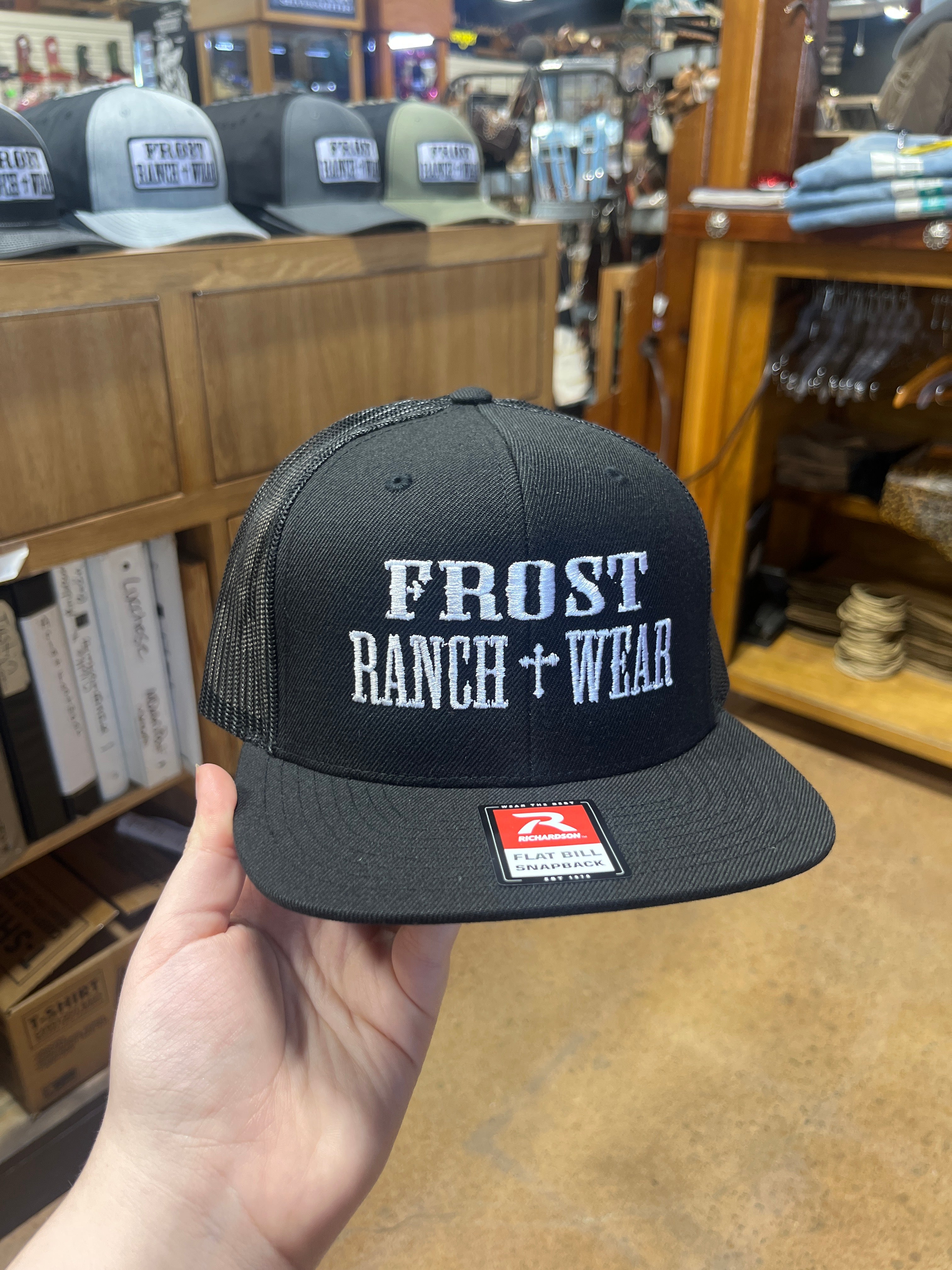 Frost Ranch Wear Embroidery Caps